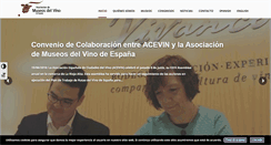Desktop Screenshot of museosdelvino.es